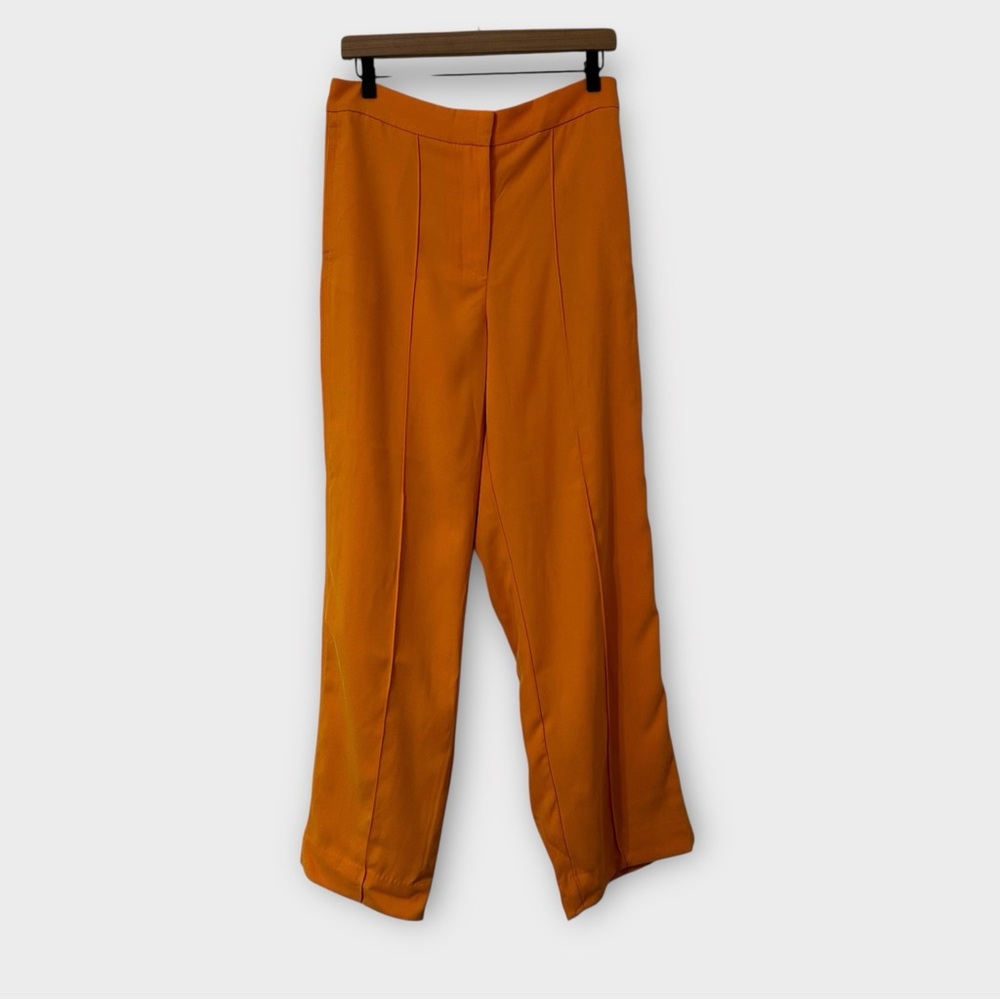 House of Harlow X Revolve Mona Pant in Rich Orange New With Tags Size Large - Picture 2 of 7
